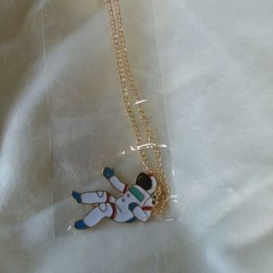 Astronaut necklace